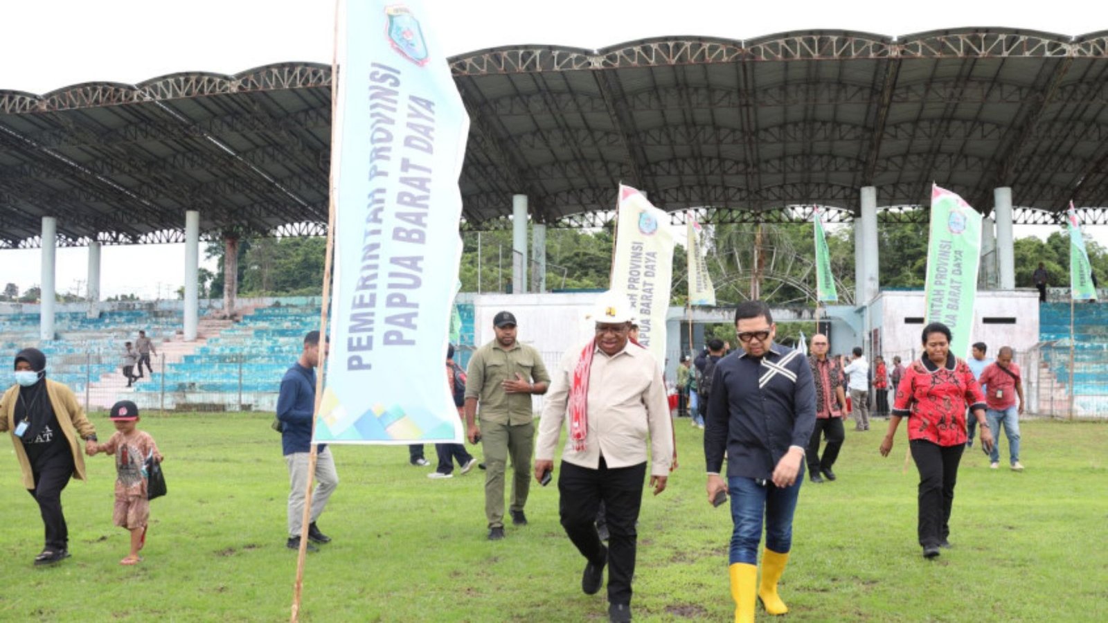 Wamendagri Lakukan Kunjungan Ke Lokasi Pembangunan Pusat Pemerintahan